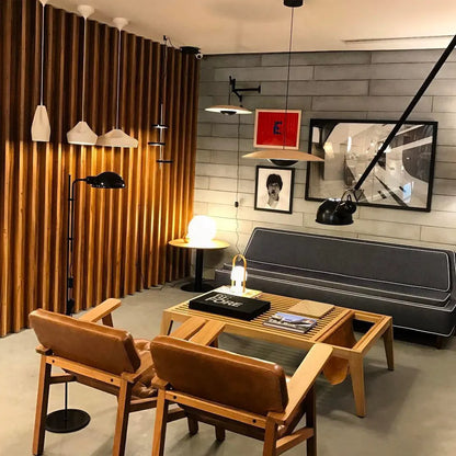 Alaorae Nordic Metal Disc LED Pendant Light
