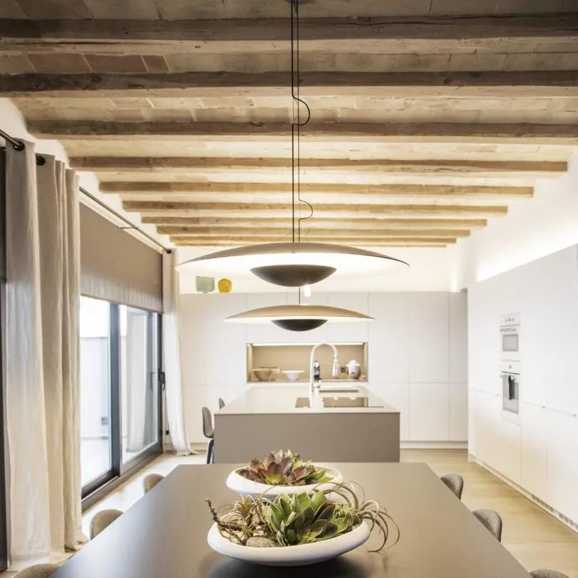Alaorae Nordic Metal Disc LED Pendant Light