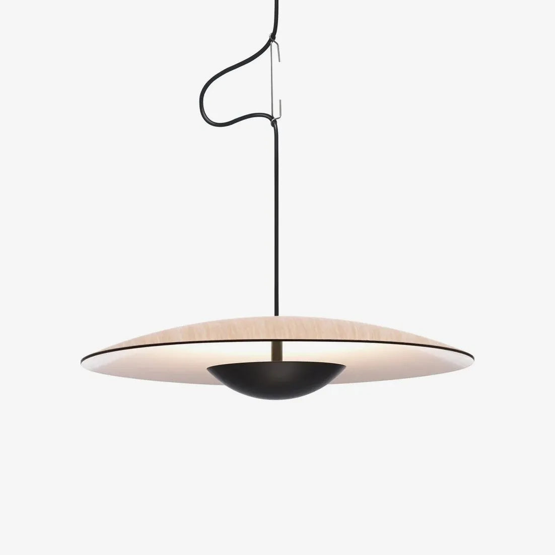 Alaorae Nordic Metal Disc LED Pendant Light