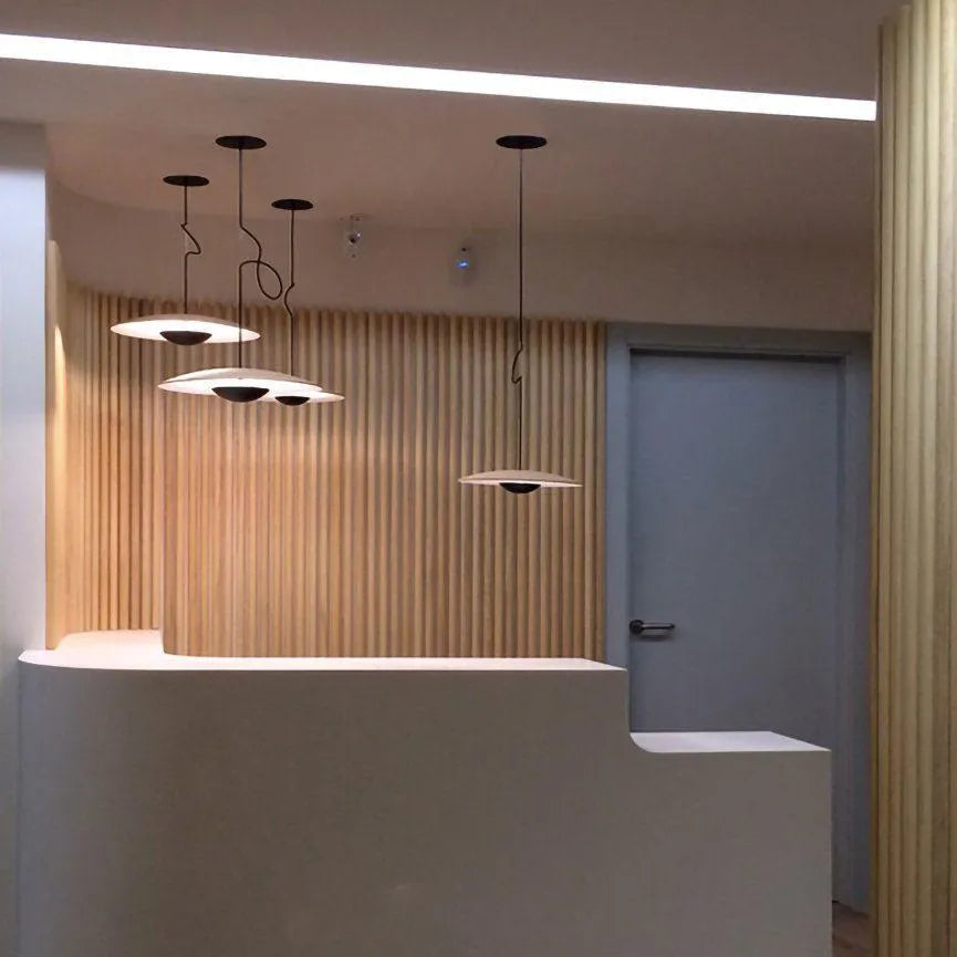 Alaorae Nordic Metal Disc LED Pendant Light