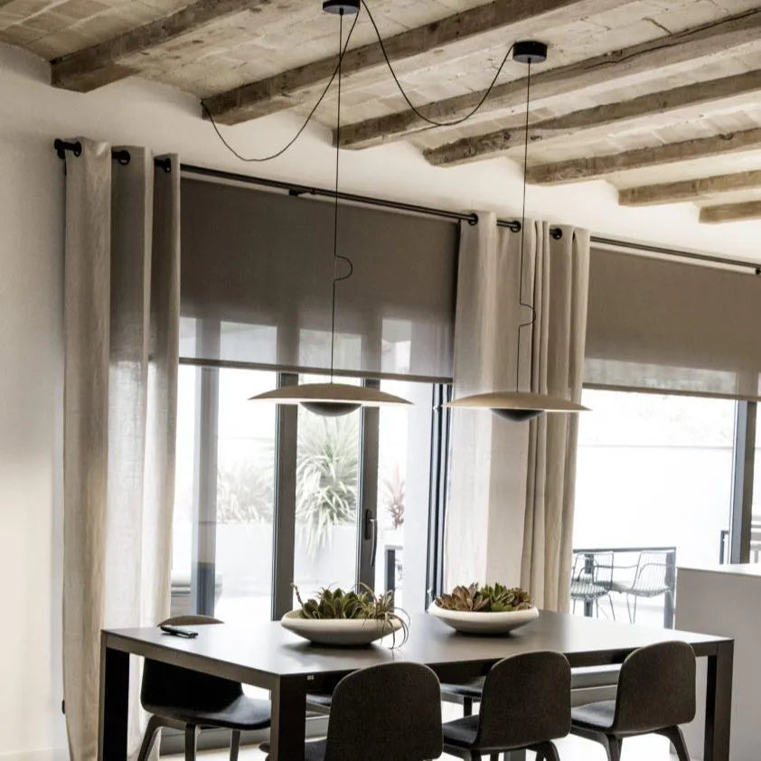 Alaorae Nordic Metal Disc LED Pendant Light