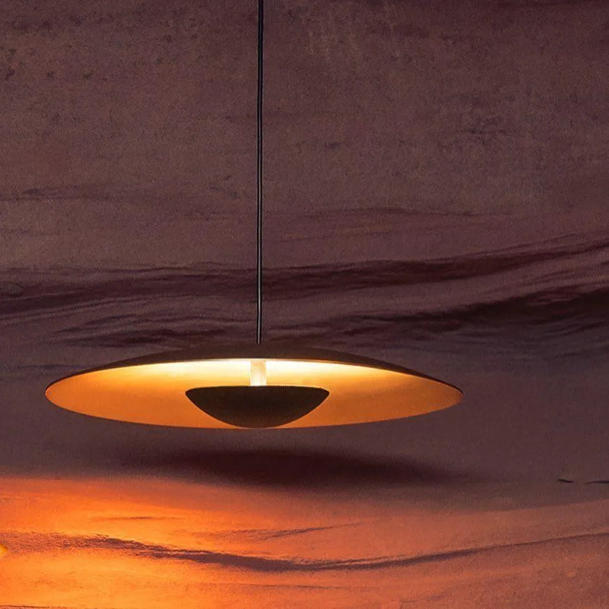 Alaorae Nordic Metal Disc LED Pendant Light