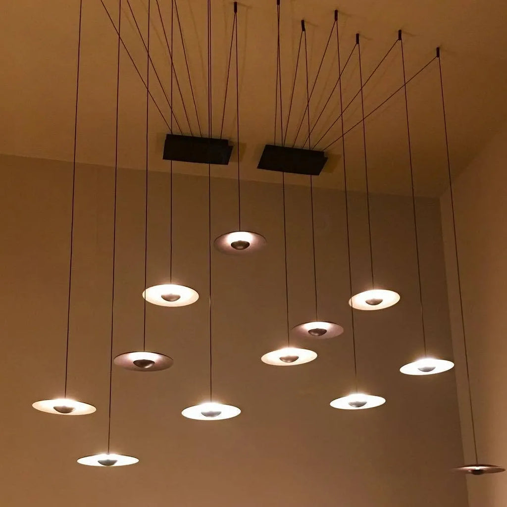 Alaorae Nordic Metal Disc LED Pendant Light