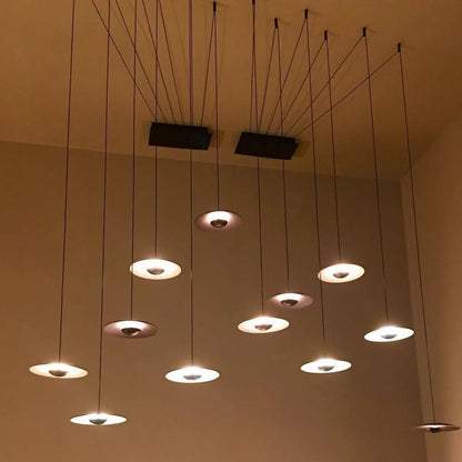 Alaorae Nordic Metal Disc LED Pendant Light