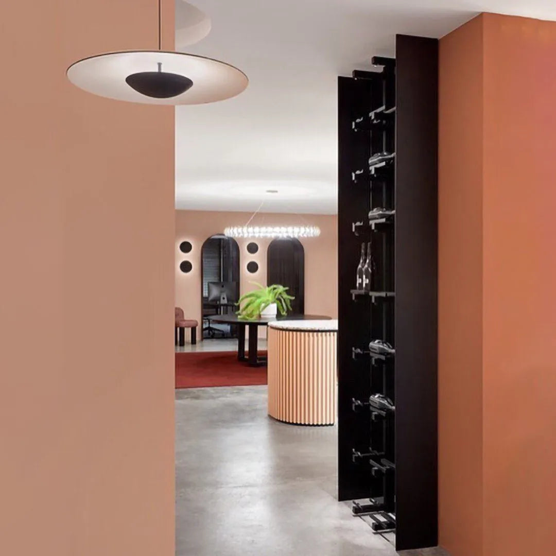 Alaorae Nordic Metal Disc LED Pendant Light