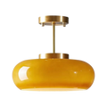 Alavia Nordic Brass & Glass Pendant Light