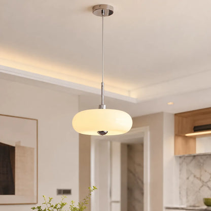 Alavia Nordic Brass & Glass Pendant Light