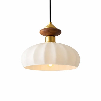 Arbor Contemporary Glass & Wood Pendant