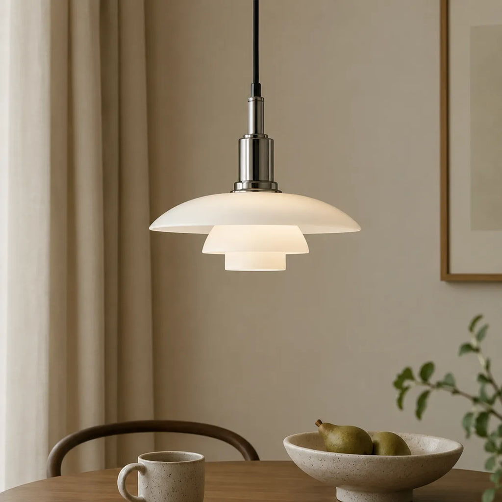 Ember Scandinavian Layered Pendant Light