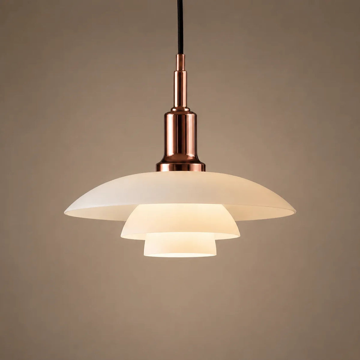 Ember Scandinavian Layered Pendant Light