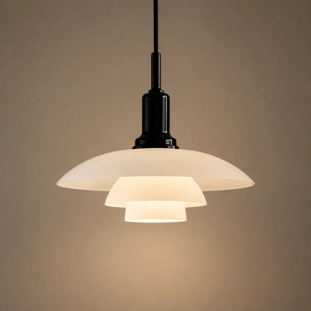 Ember Scandinavian Layered Pendant Light