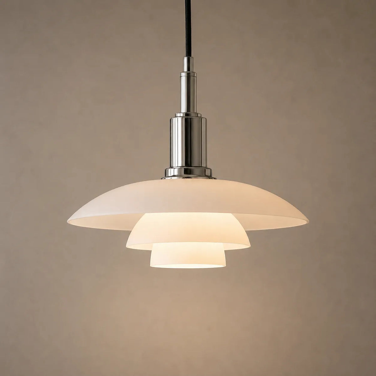 Ember Scandinavian Layered Pendant Light
