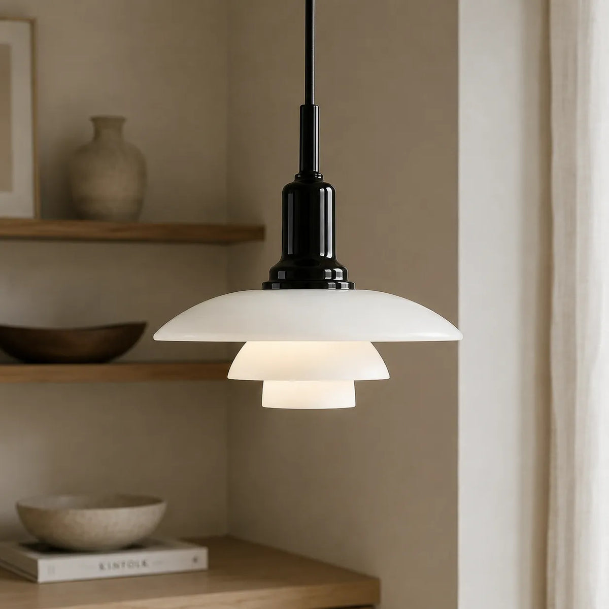 Ember Scandinavian Layered Pendant Light