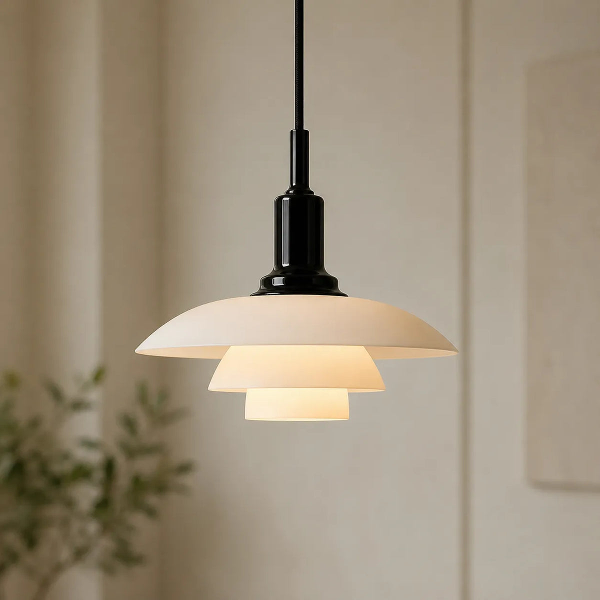 Ember Scandinavian Layered Pendant Light