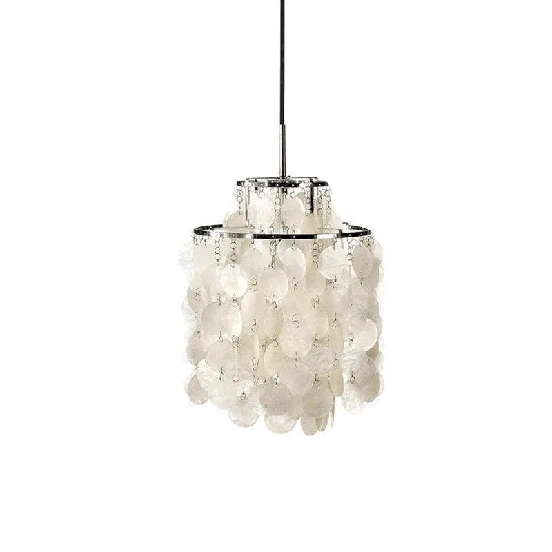 Ariaya Italian Vintage Natural Seashell Pendant Light