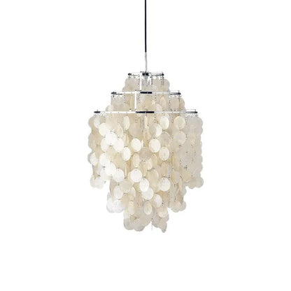 Ariaya Italian Vintage Natural Seashell Pendant Light
