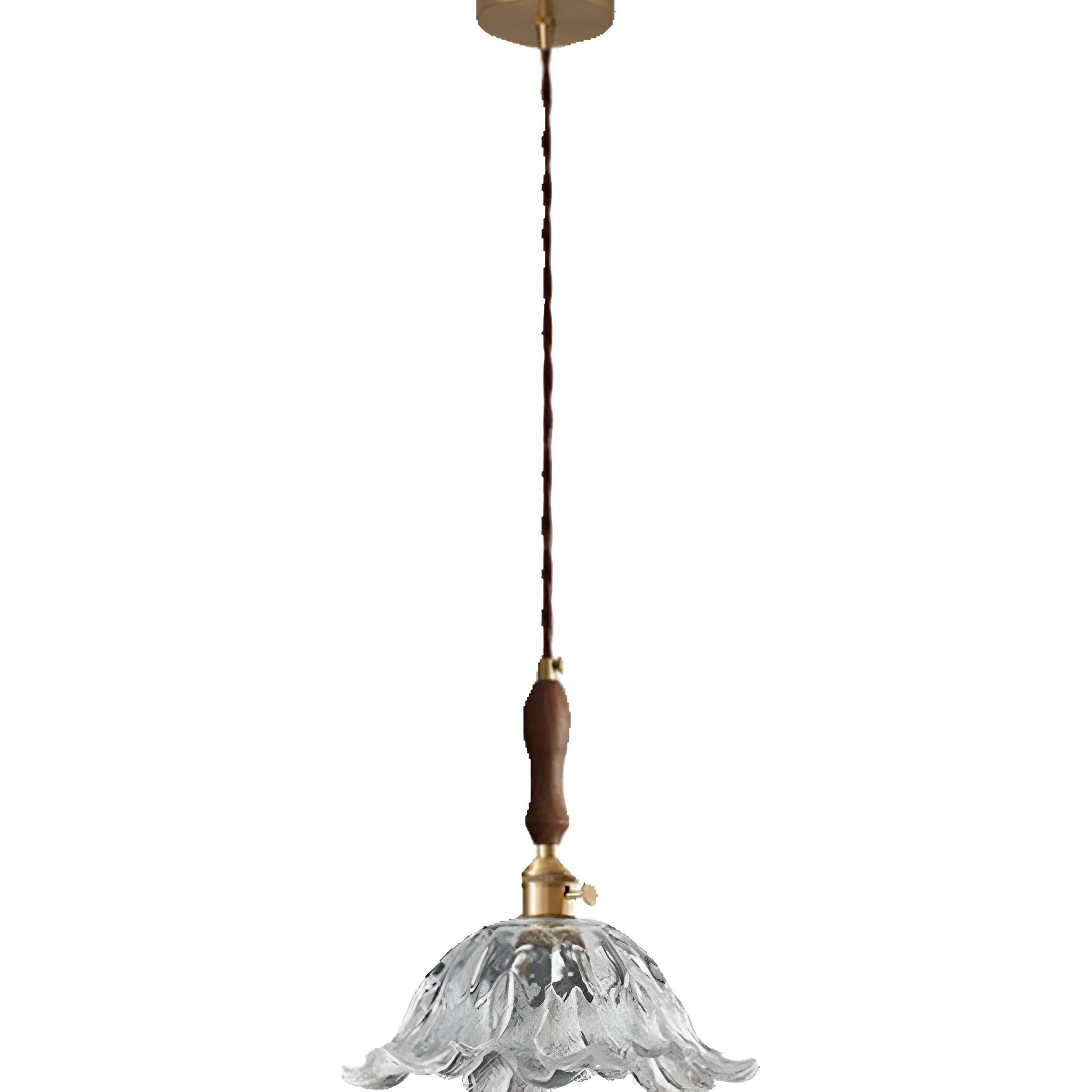 Arilia French Vintage Flower Glass LED Pendant Light