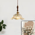 Arilia French Vintage Flower Glass LED Pendant Light