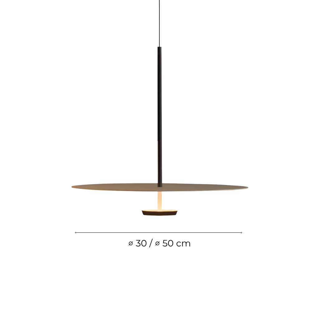 Arion Nordic Minimalist LED Round Disc Pendant Light
