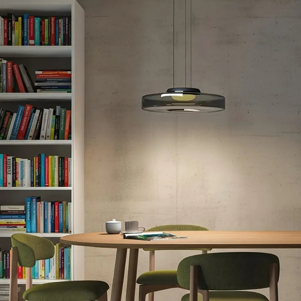 Axon Modern Layered Glass LED Pendant Light