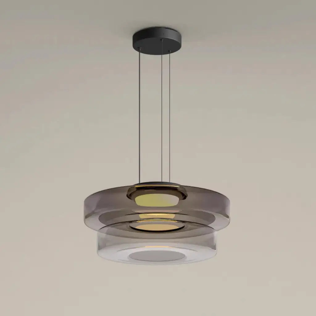 Axon Modern Layered Glass LED Pendant Light