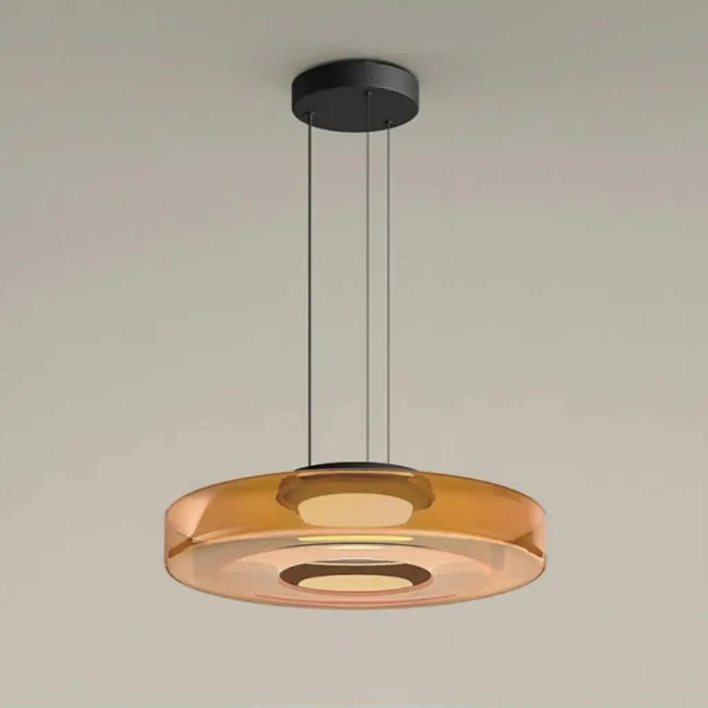 Axon Modern Layered Glass LED Pendant Light