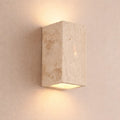 Bastion Minimalist Travertine Up & Down Wall Light