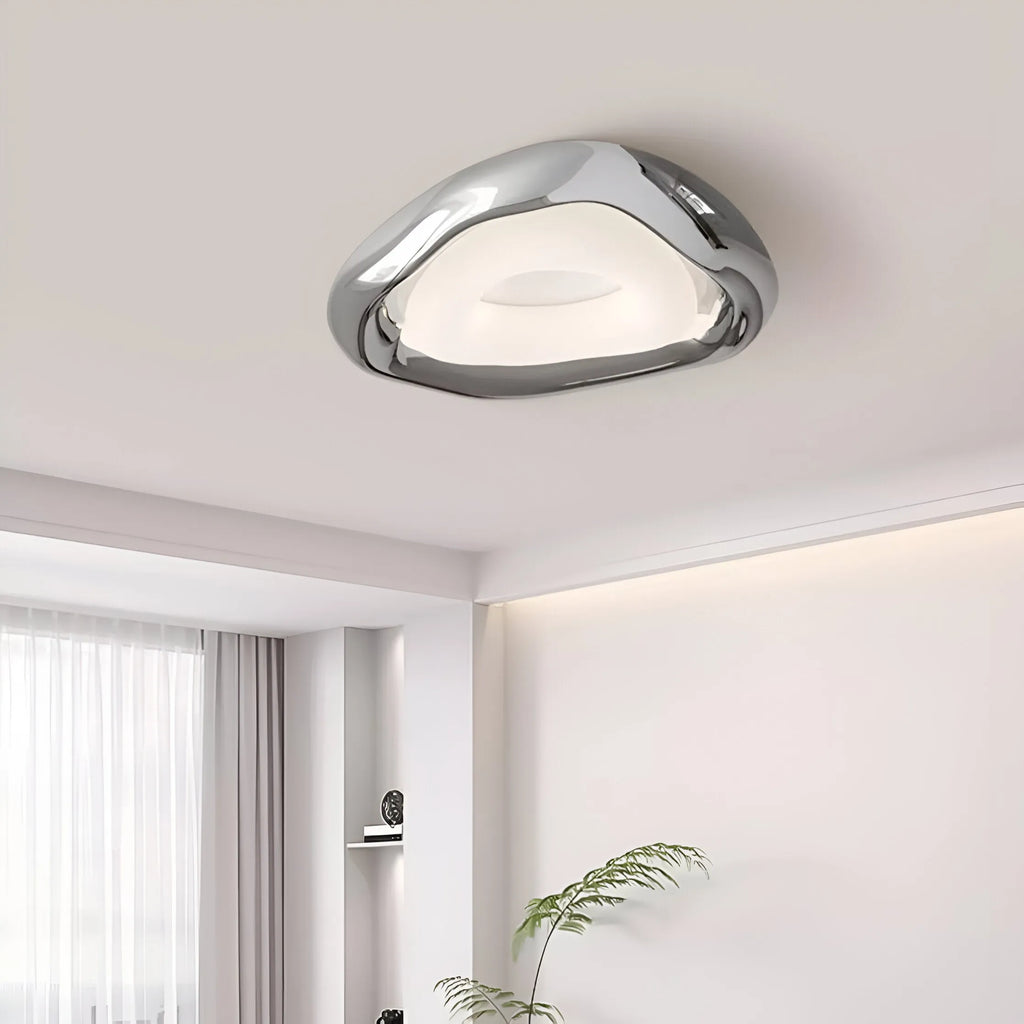Avana Bauhaus Geometric Iron LED Ceiling Light