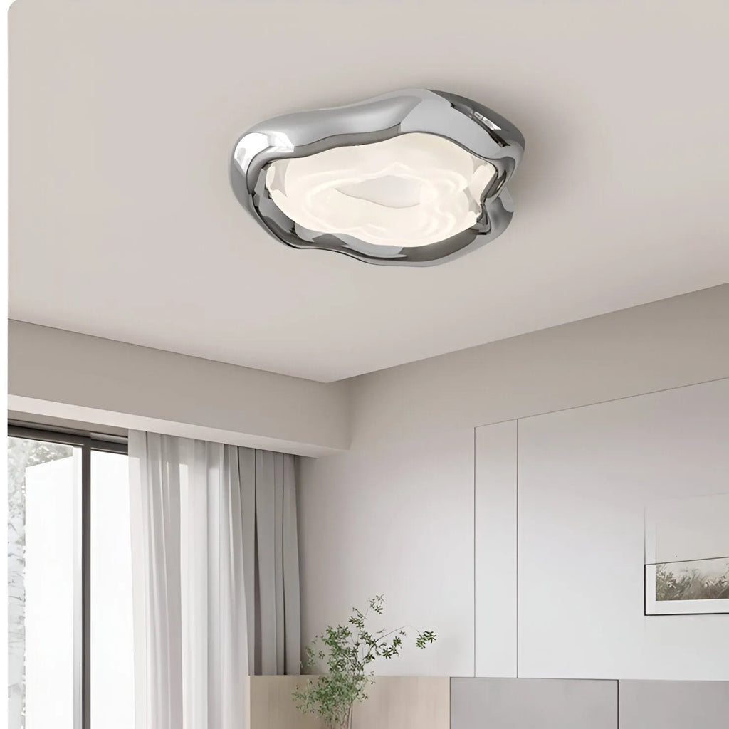 Avana Bauhaus Geometric Iron LED Ceiling Light
