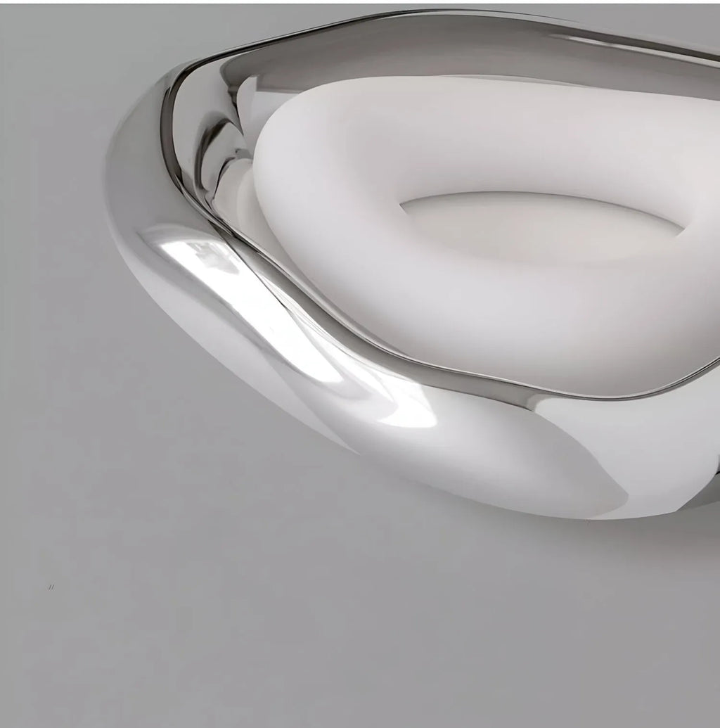 Avana Bauhaus Geometric Iron LED Ceiling Light