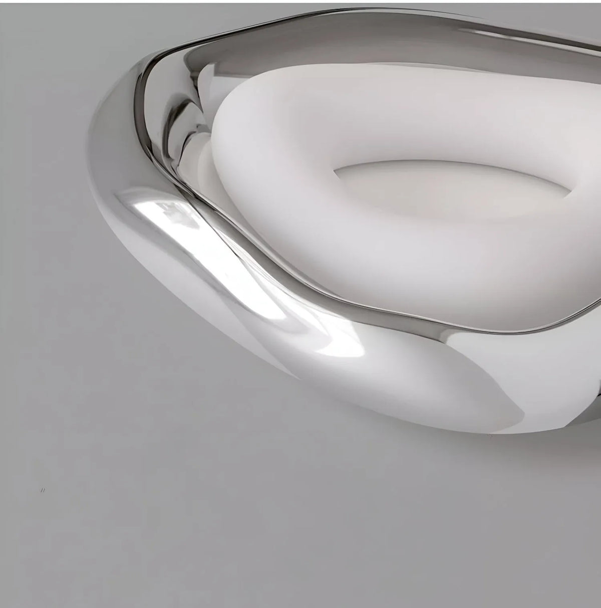 Avana Bauhaus Geometric Iron LED Ceiling Light