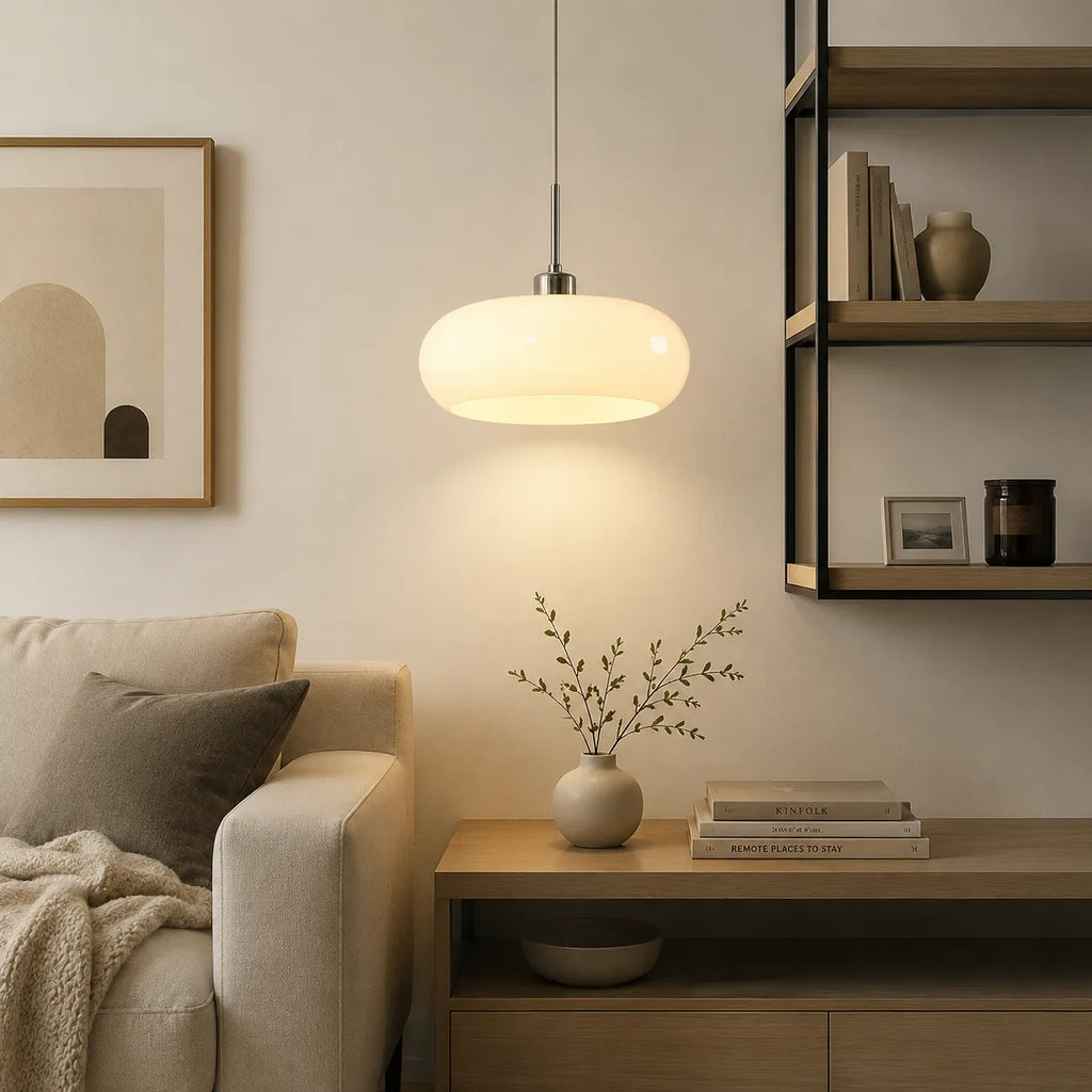 Sorenna Bauhaus Geometric Glass Pendant Light