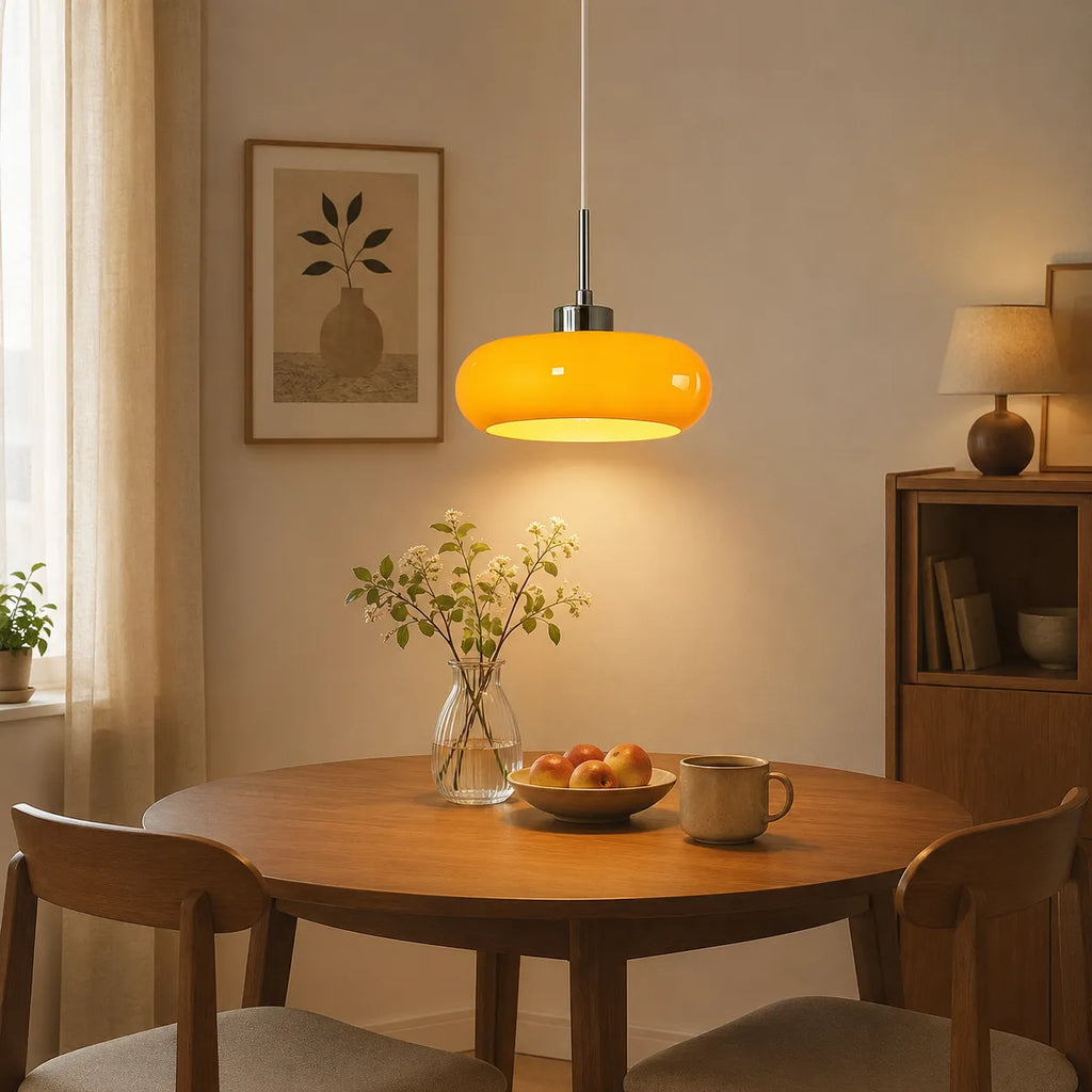 Sorenna Bauhaus Geometric Glass Pendant Light