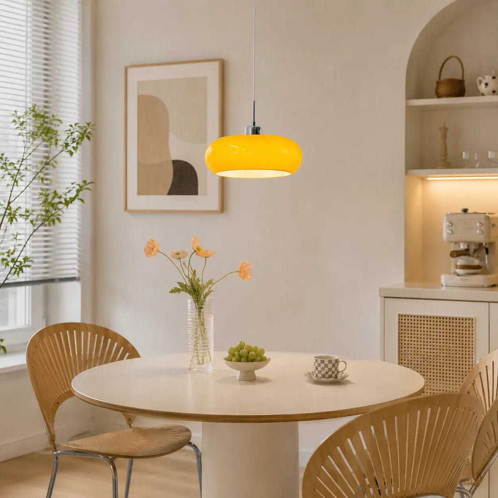Sorenna Bauhaus Geometric Glass Pendant Light