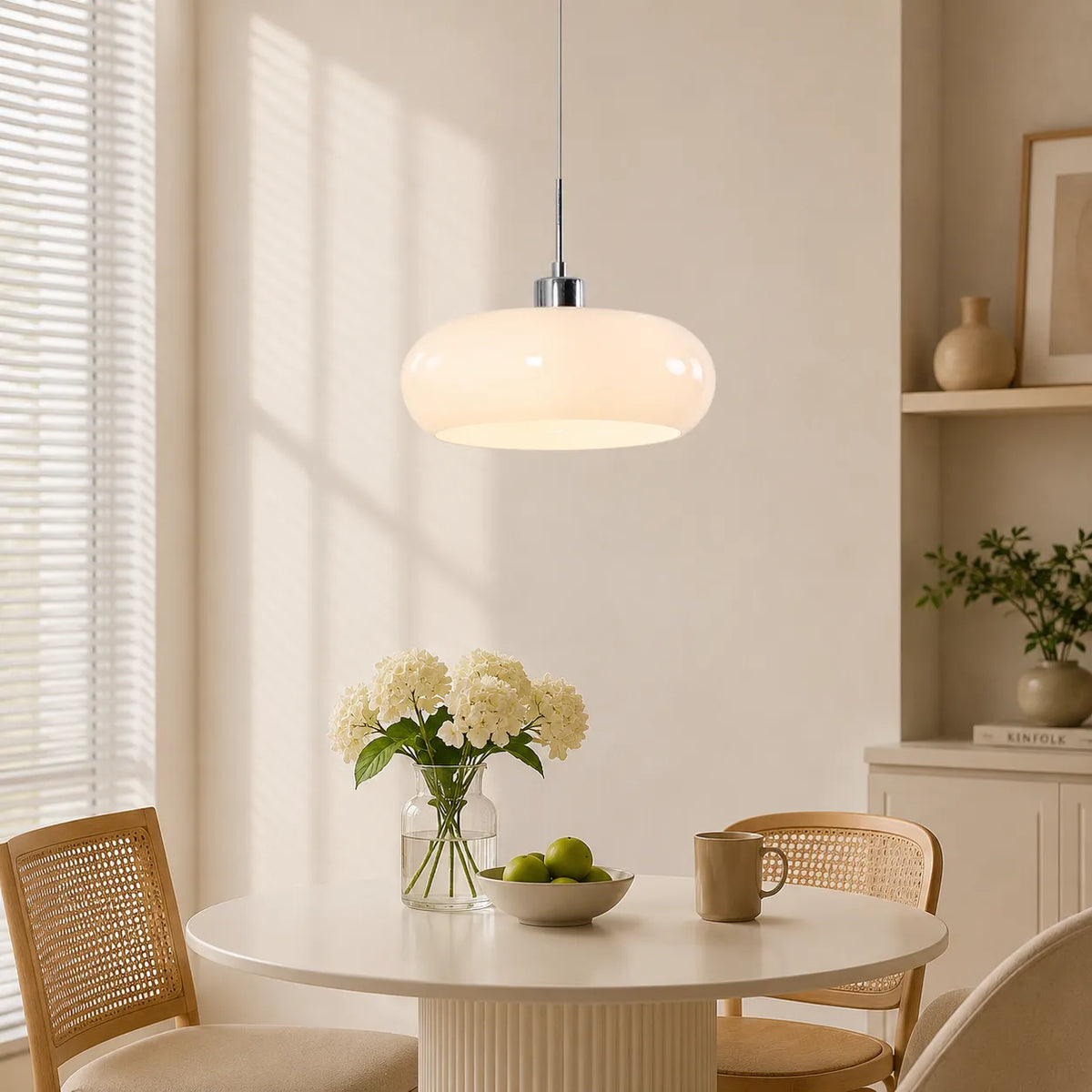 Sorenna Bauhaus Geometric Glass Pendant Light