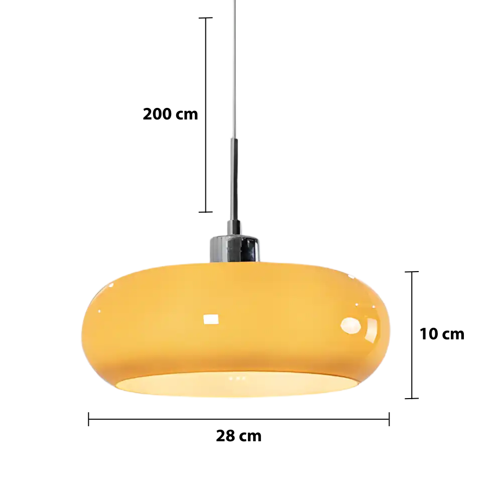 Bauhaus Pendant Light with Minimal Form