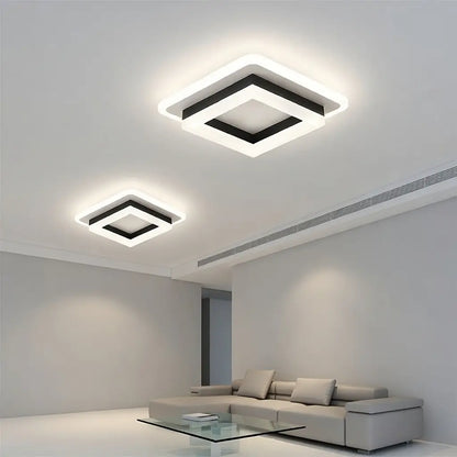 Bezel Minimalist LED Flush Mount Ceiling Light