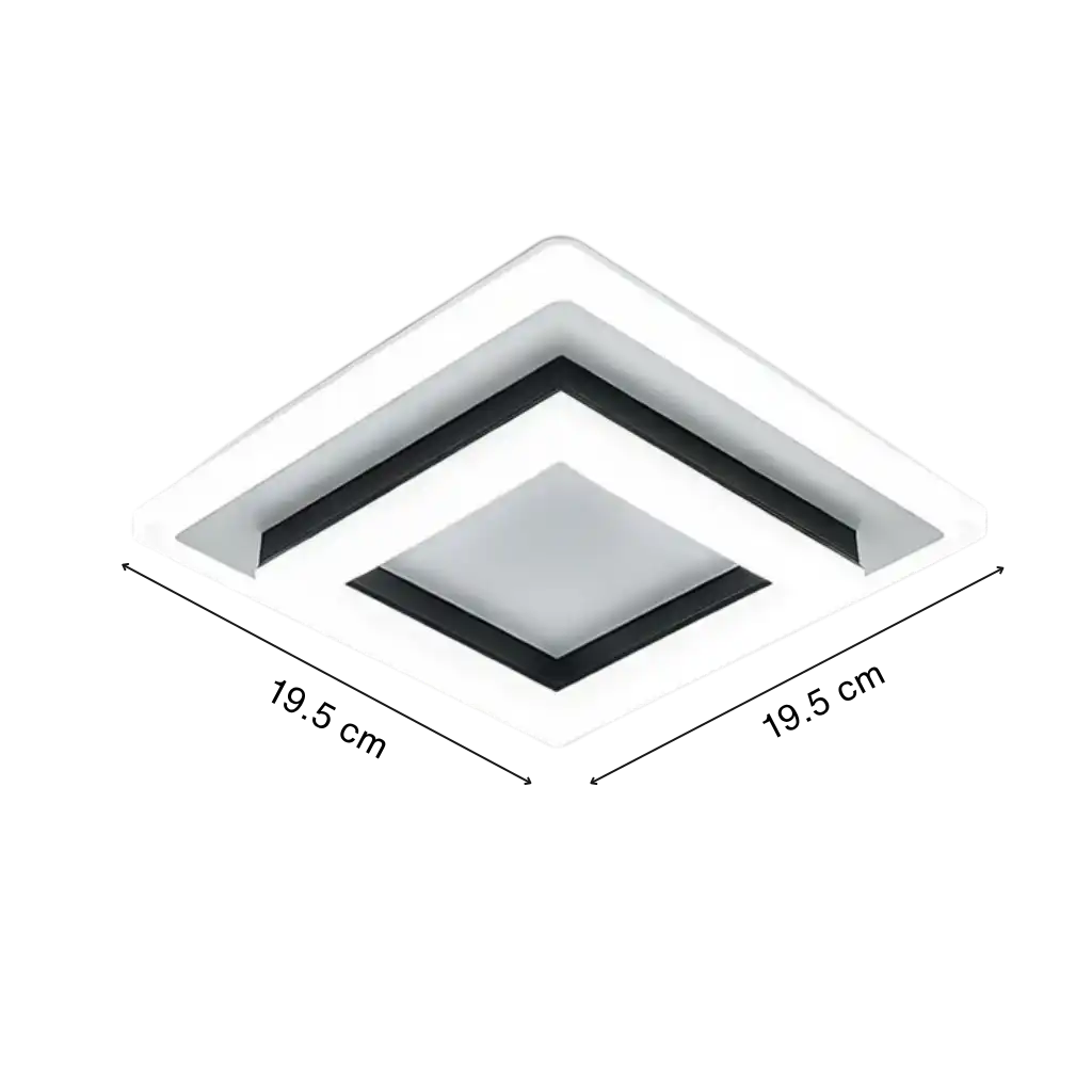 Bezel Minimalist LED Flush Mount Ceiling Light