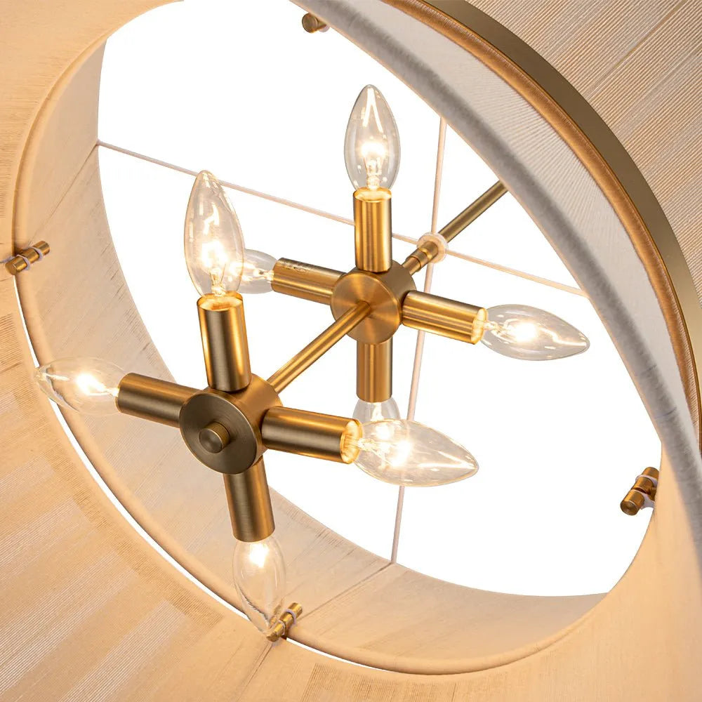 Cyril Bohemian Rope Hourglass Pendant Light