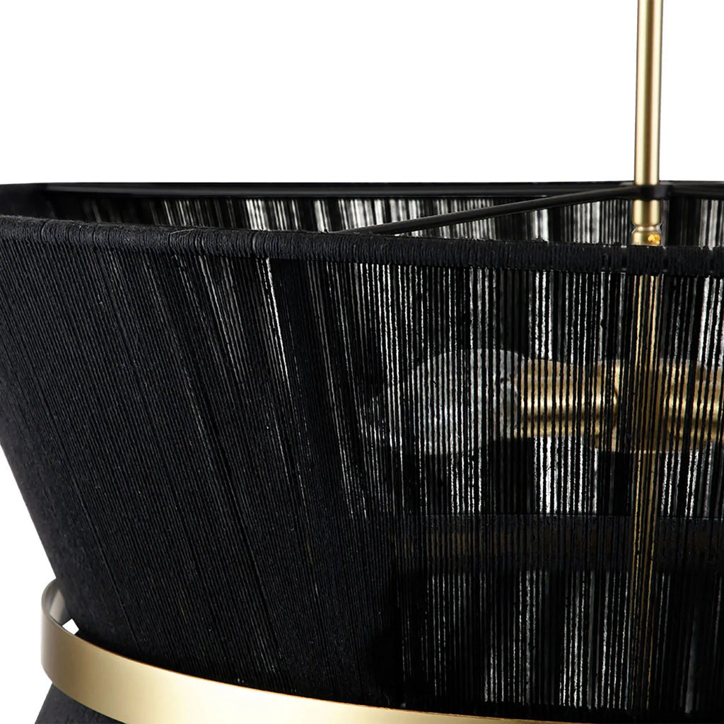 Cyril Bohemian Rope Hourglass Pendant Light