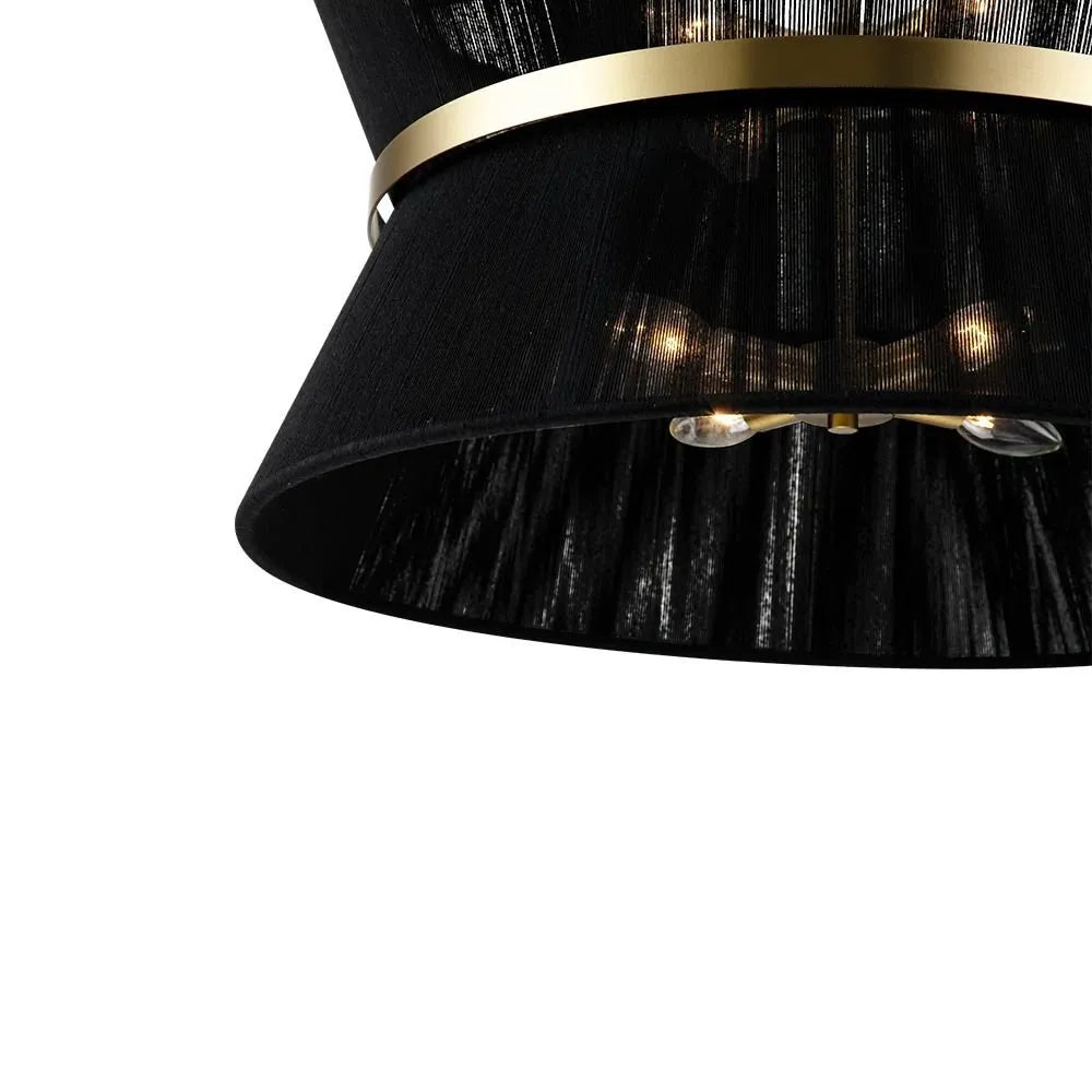 Cyril Bohemian Rope Hourglass Pendant Light
