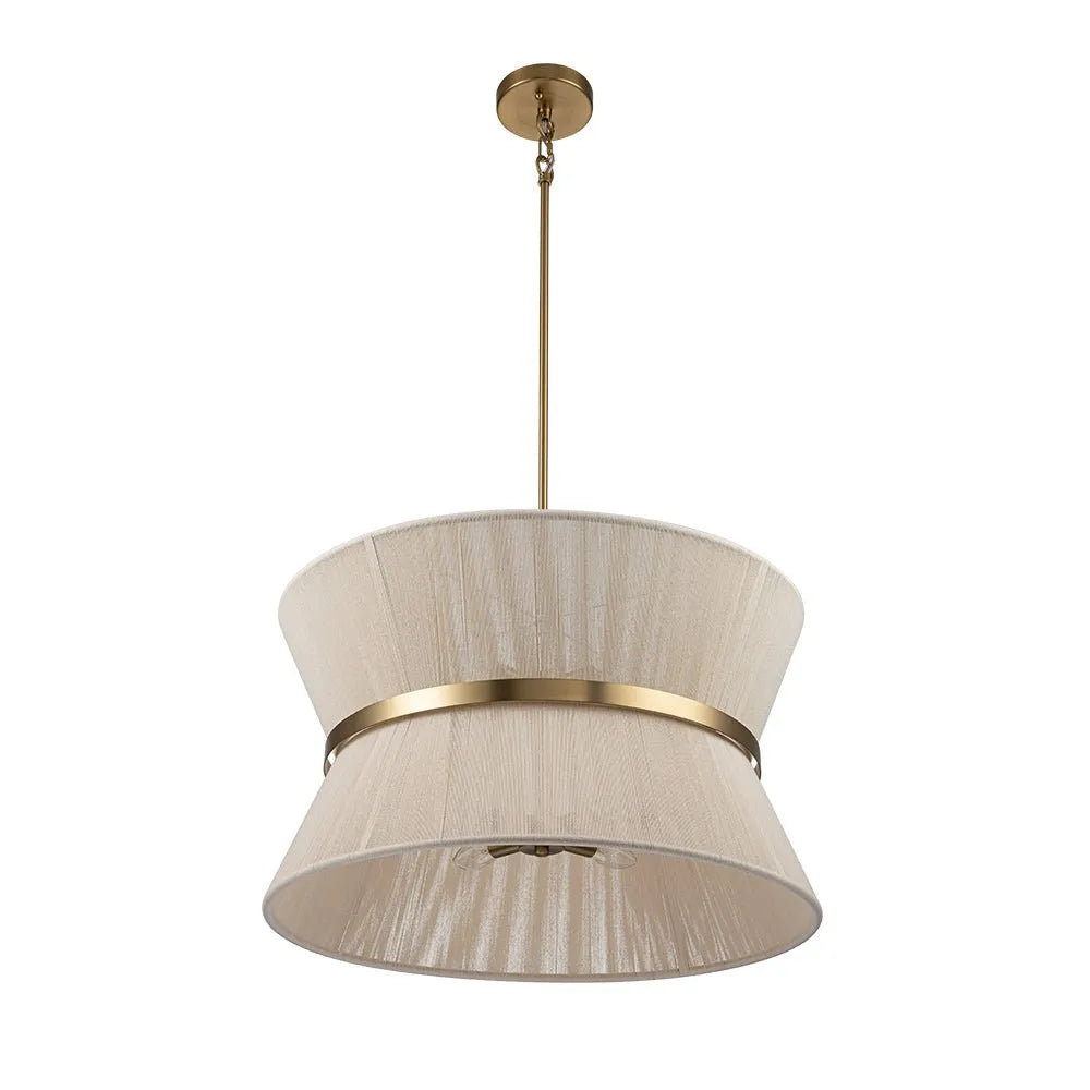 Cyril Bohemian Rope Hourglass Pendant Light
