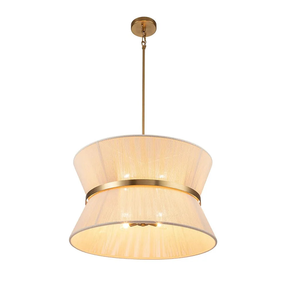 Cyril Bohemian Rope Hourglass Pendant Light