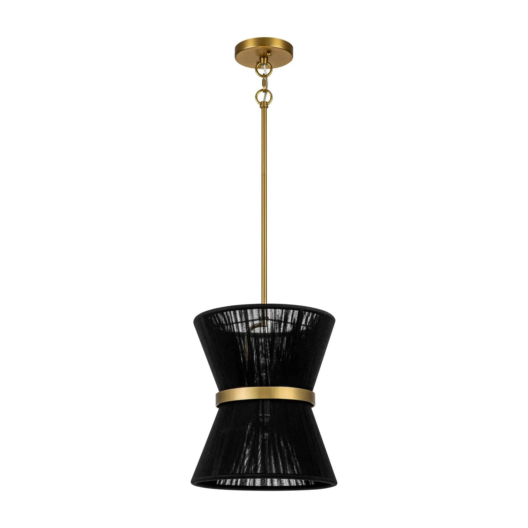 Cyril Bohemian Pendant Light with Sculptural Shade