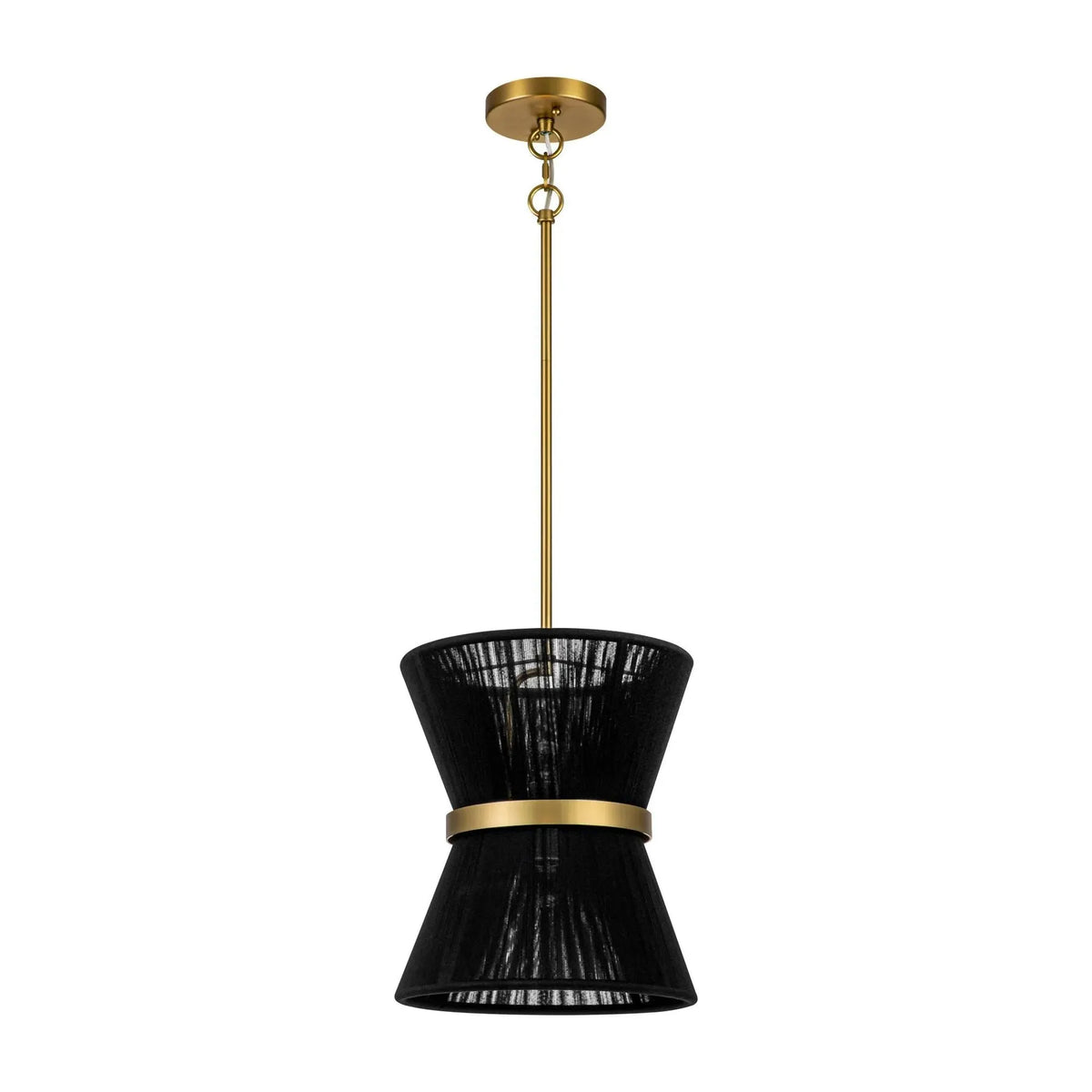 Cyril Bohemian Rope Hourglass Pendant Light
