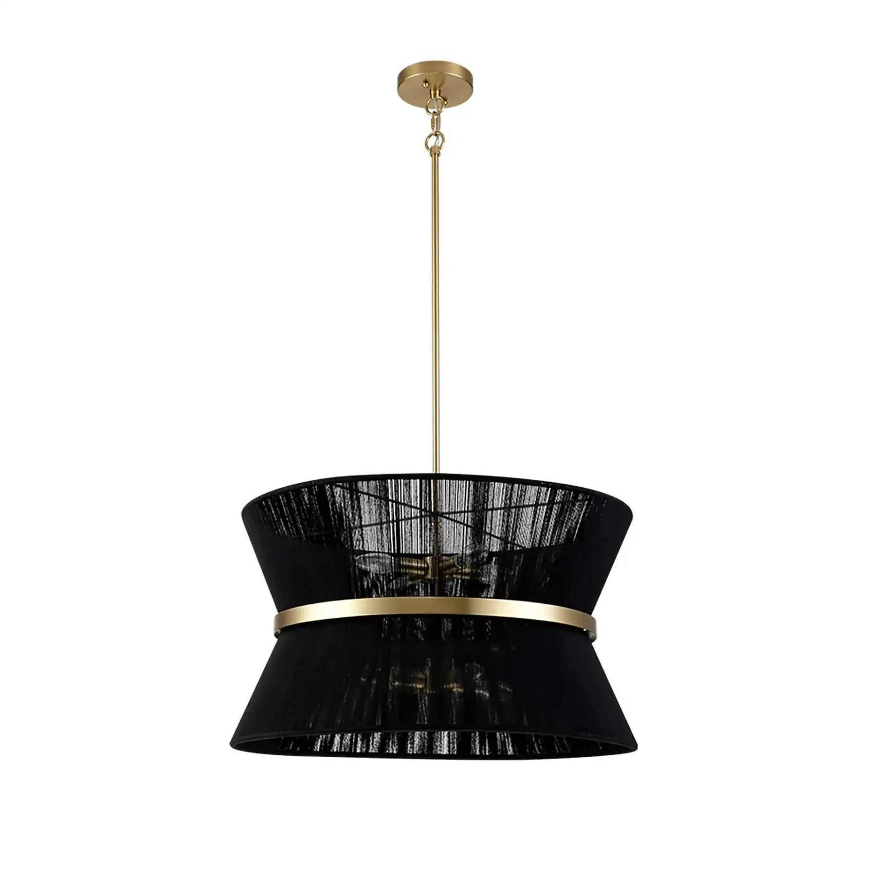 Cyril Bohemian Pendant Light with Sculptural Shade