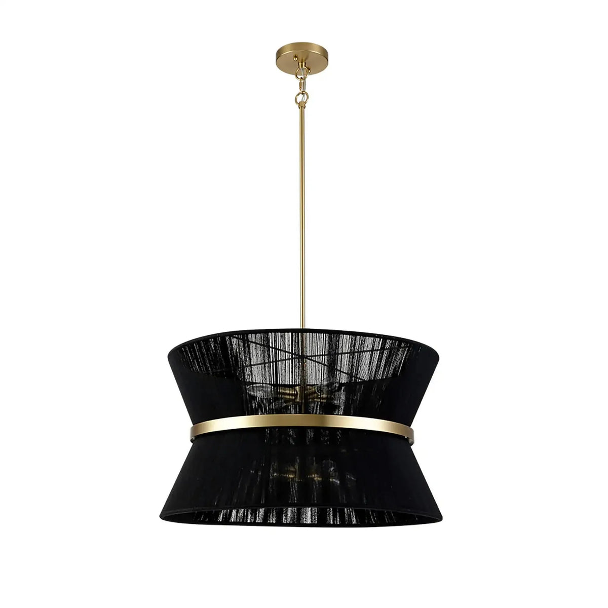 Cyril Bohemian Rope Hourglass Pendant Light