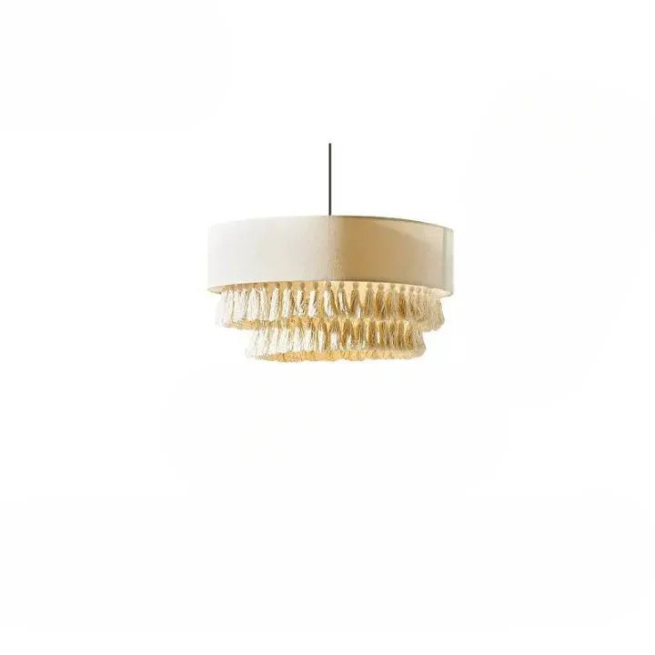Wesley Bohemian Hemp Rope Woven Shade Chandelier