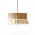 Wesley Bohemian Hemp Rope Woven Shade Chandelier