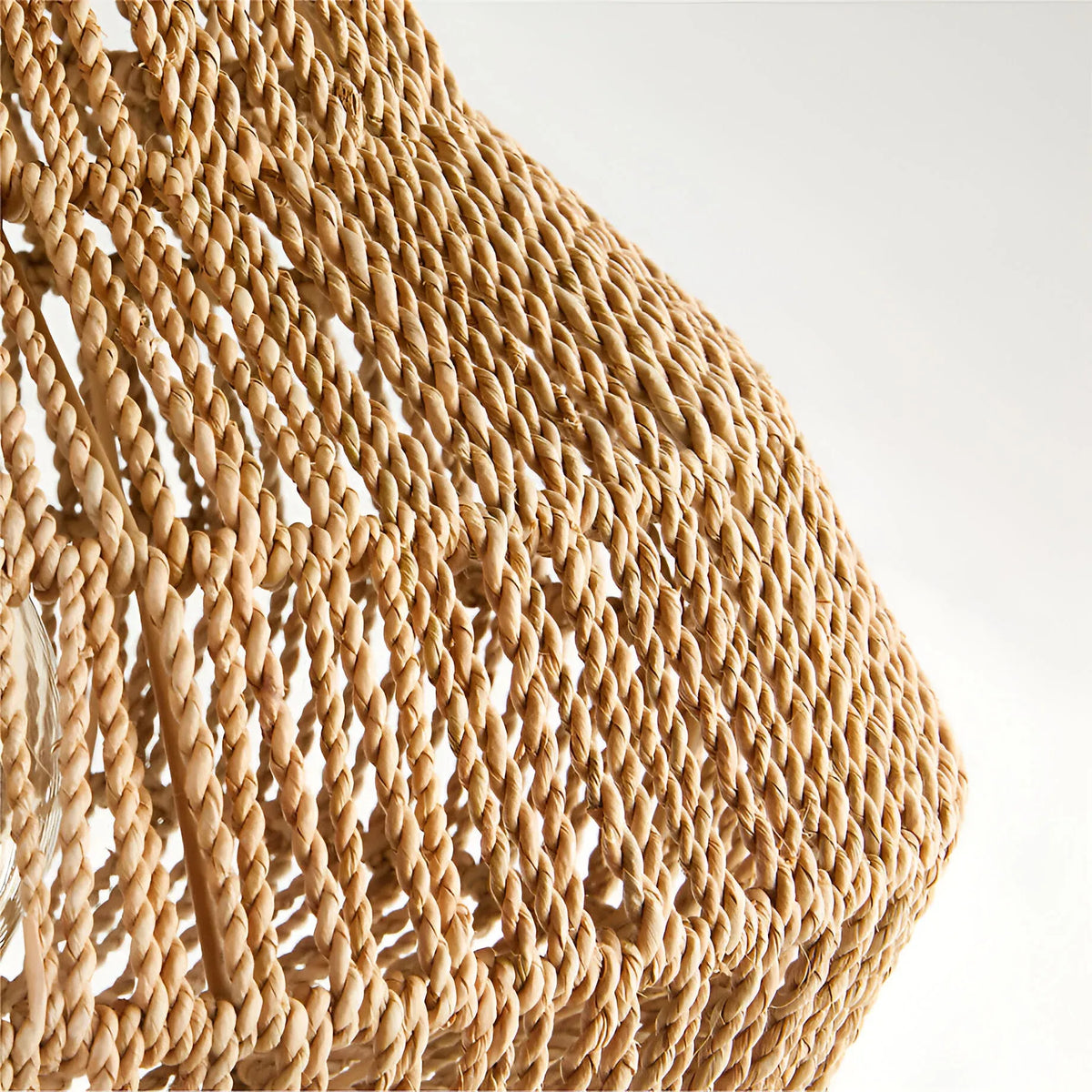 Nina Bohemian Handwoven Rattan Pendant Light
